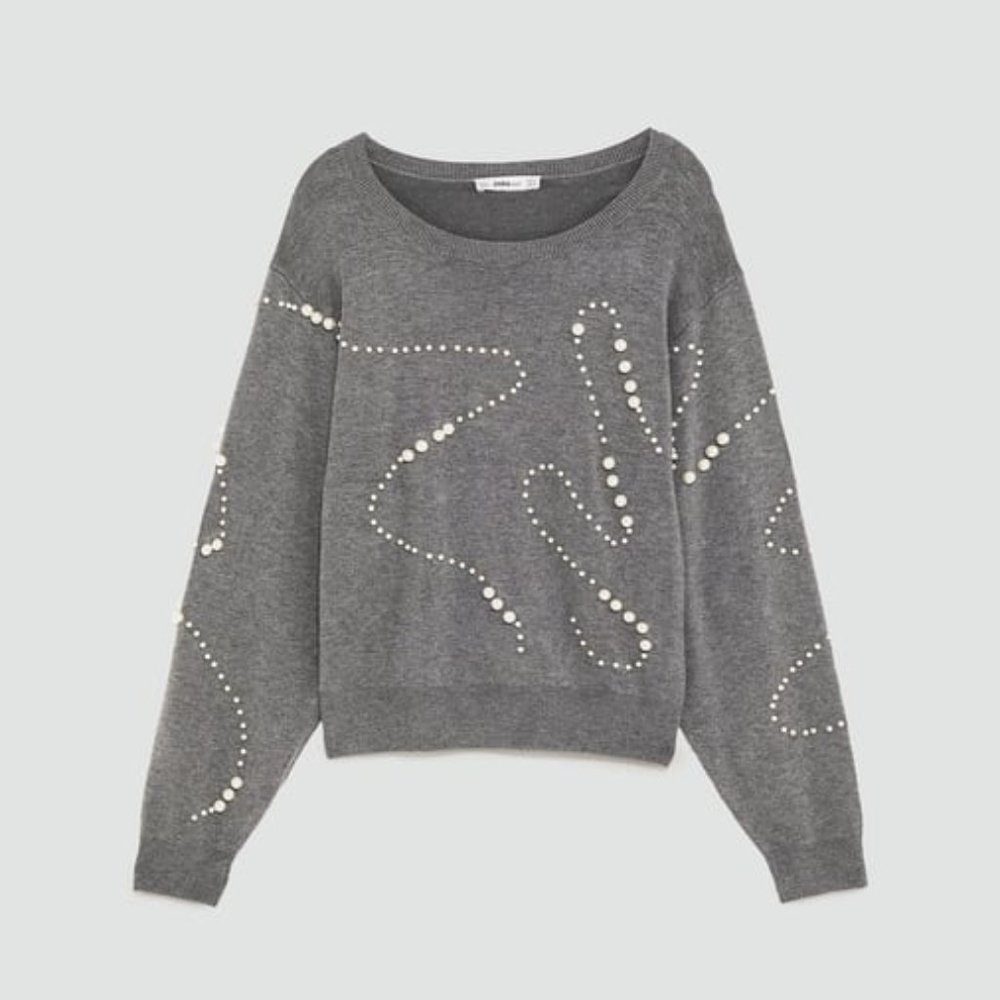 Zara Pearl Sweater - Picture 6 of 6